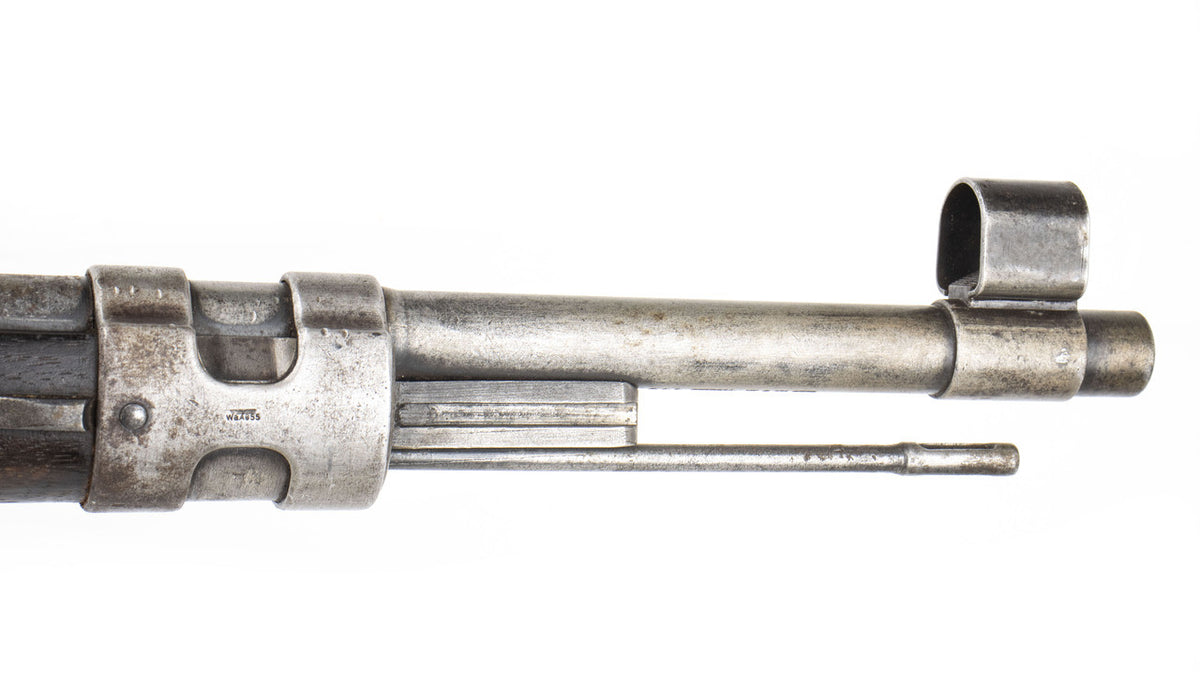 German Kar98k M937B 8mm WWII (Portuguese Crest) Mauser - Serial # Matches 8/10. Includes an original Bayonet and Sheath.