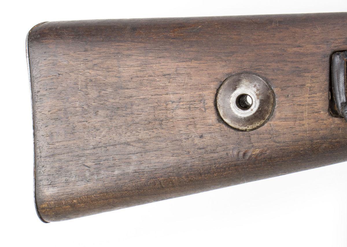 German Kar98k M937B 8mm WWII (Portuguese Crest) Mauser - Serial # Matches 8/10. Includes an original Bayonet and Sheath.