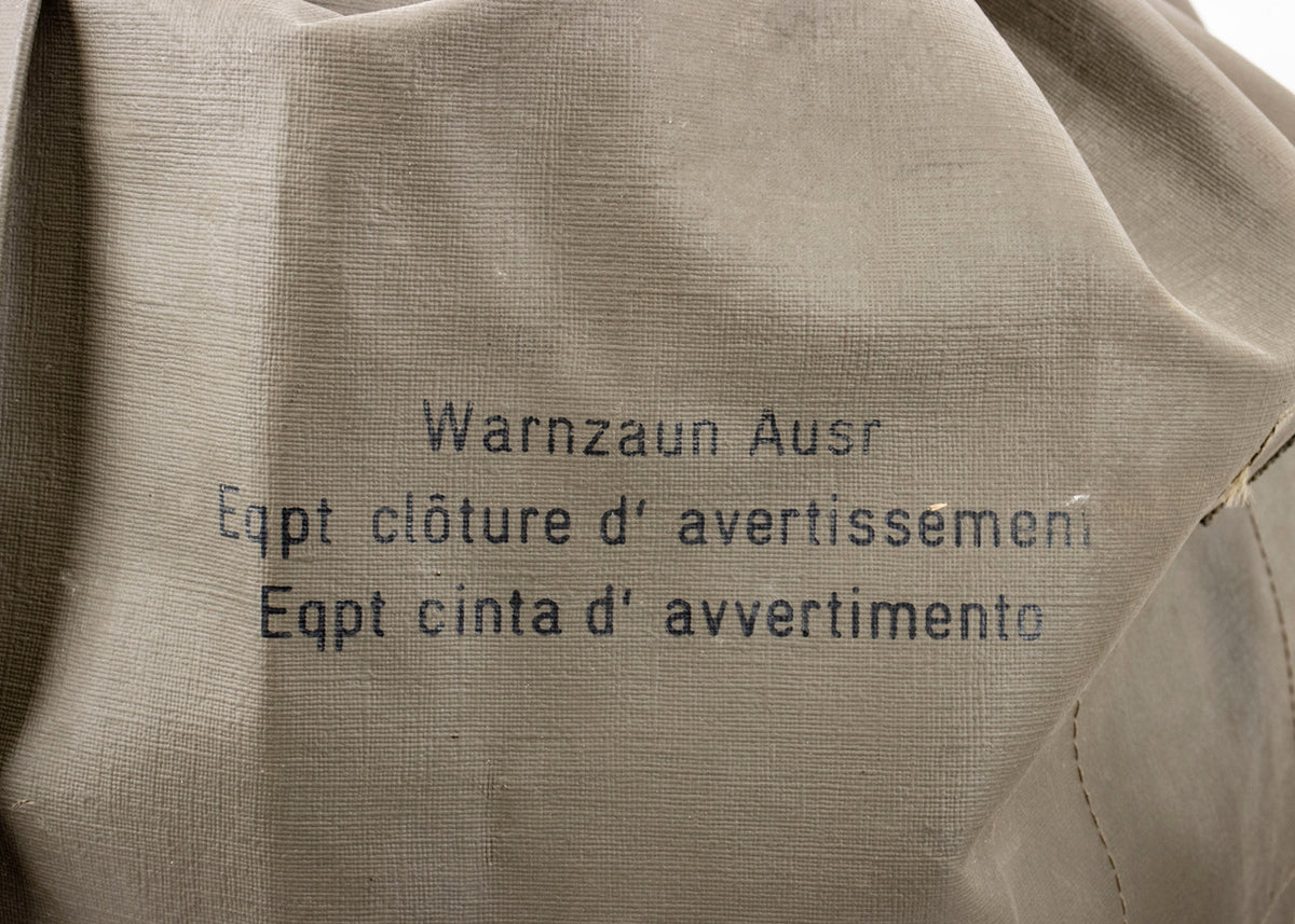 Swiss OD Surplus Duffle Bag - Waterproof Vinyl with Carry Strap