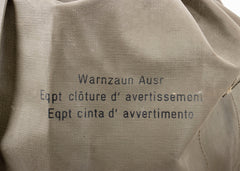 Swiss OD Surplus Duffle Bag - Waterproof Vinyl with Carry Strap