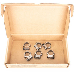 Ruger Mini 14 Stainless Rings - 3 Pairs