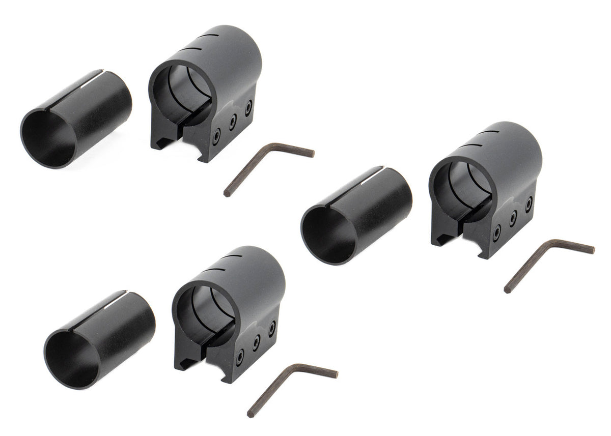 Flashlight Mounts with Picatinny Base - 3 Pack