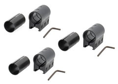 Flashlight Mounts with Picatinny Base - 3 Pack