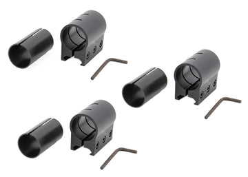 Flashlight Mounts with Picatinny Base - 3 Pack