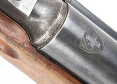 Swiss K31 7.5x55mm Straight Pull Rifle -  Good Surplus Condition - C&R Eligible - Matching Serial Numbers - No Bolt