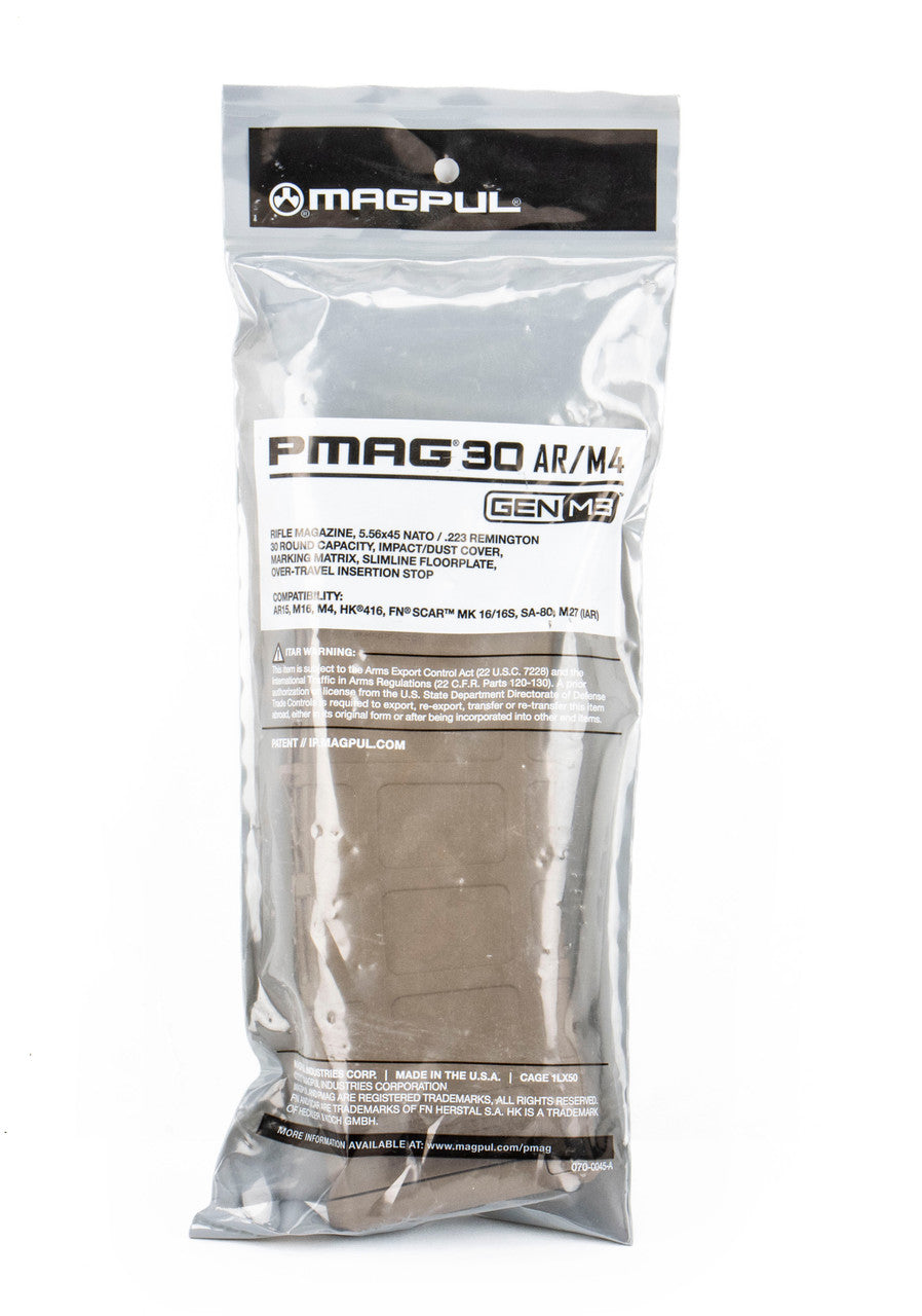 Magpul AR-15 .223/5.56, 30rd PMAG GEN M3 M4 Coyote - Tan