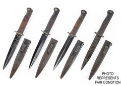 FBP M948 SMG Original Bayonet with Scabbard