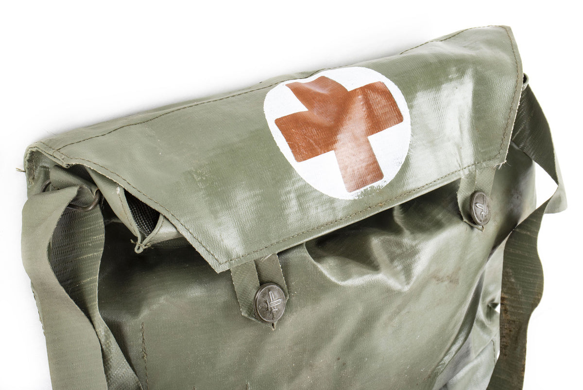 Czech OD Medical Bag with Strap Used