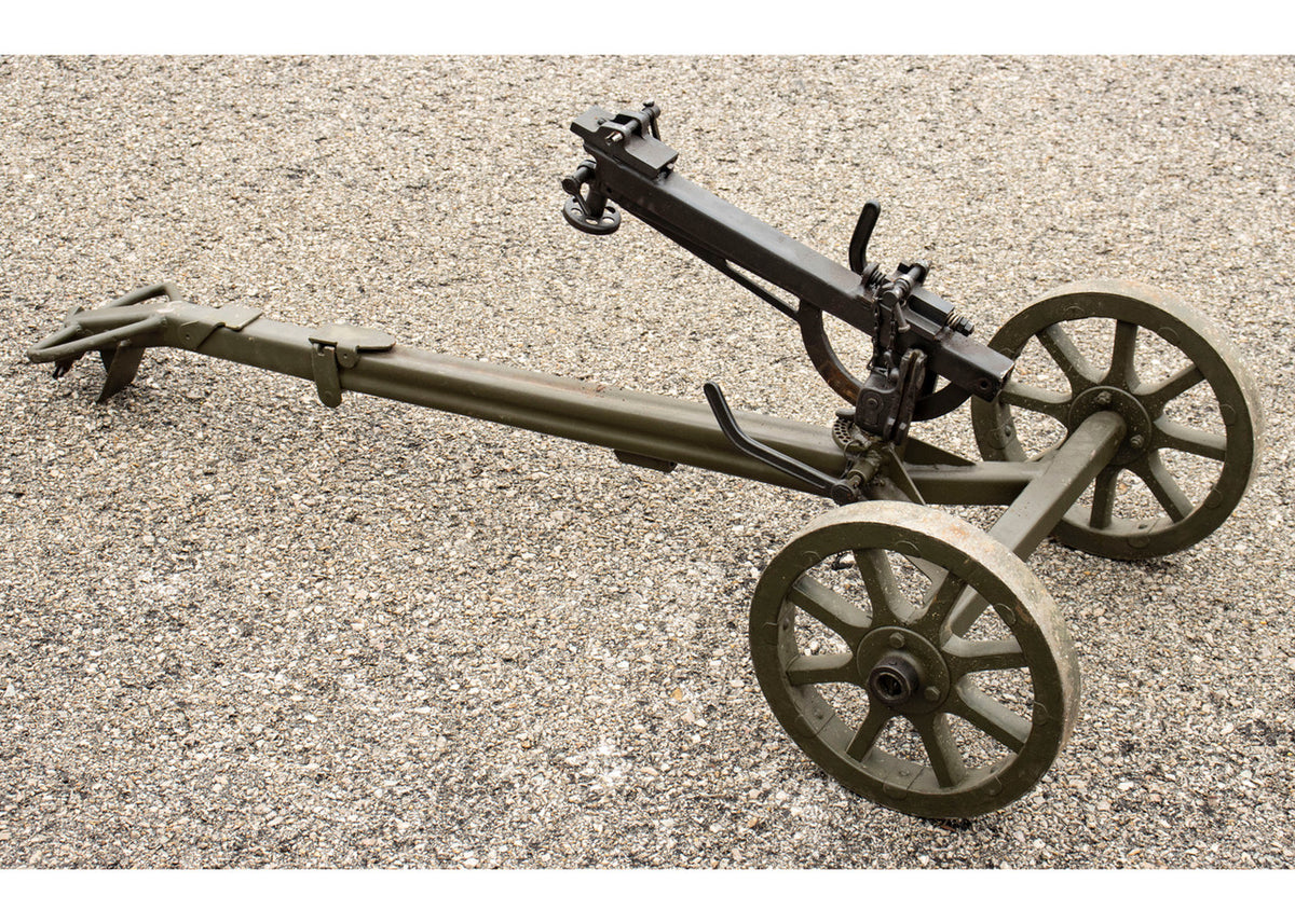 Goryunov SG-43 Wheeled Carriage Mount w/ Armor Shield