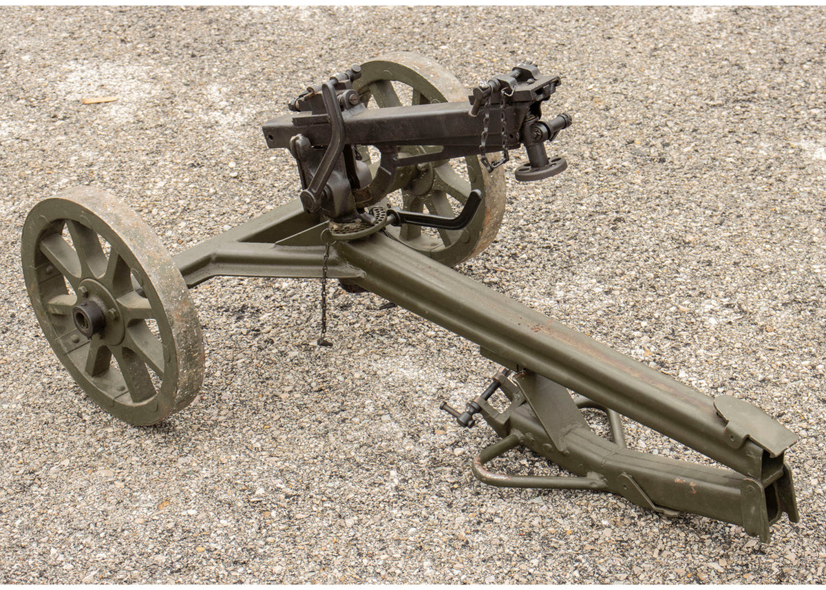 Goryunov SG-43 Wheeled Carriage Mount w/ Armor Shield