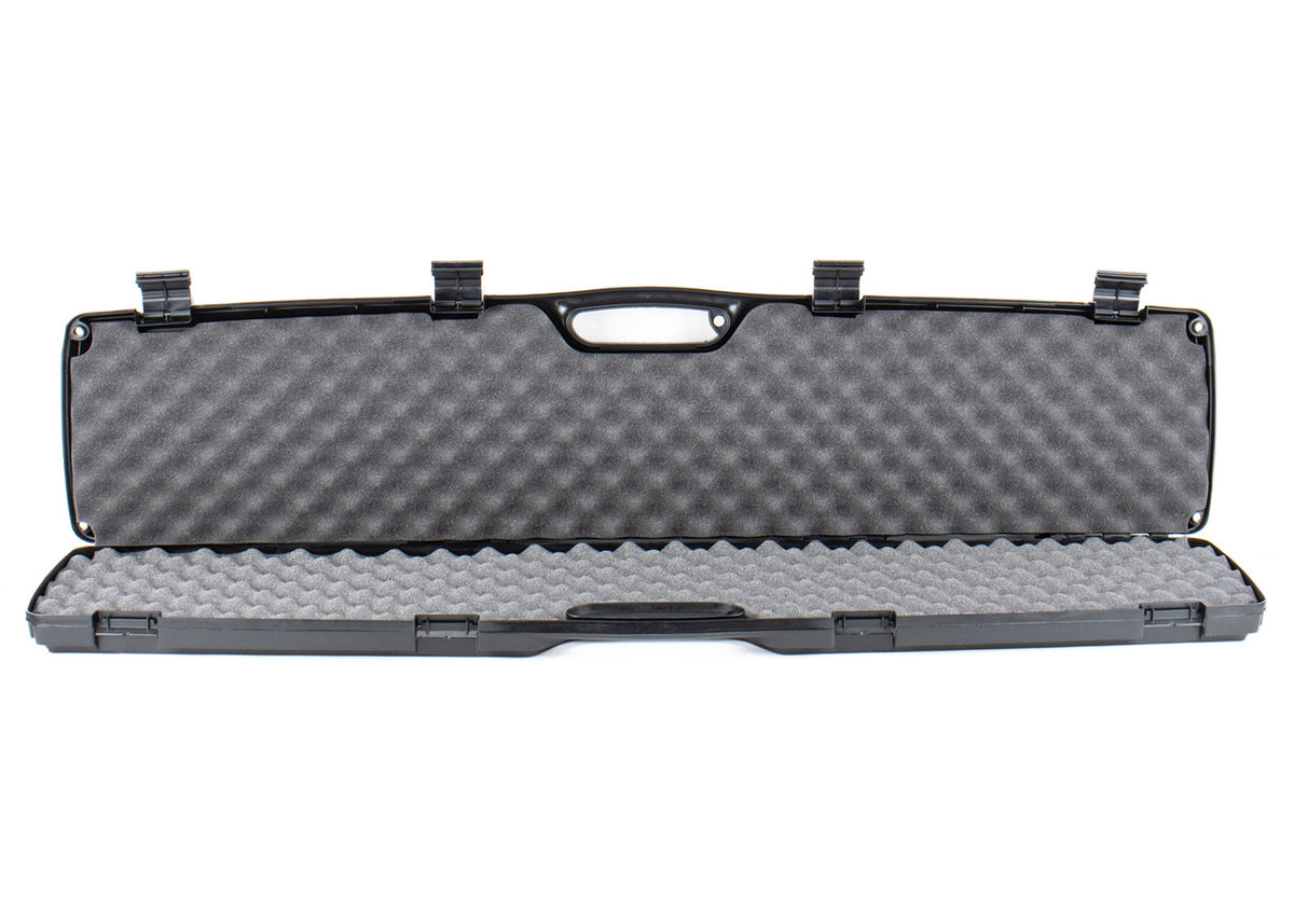 Black Single Scoped Rifle Case – Hard-Shell, Travel-Ready Gun Protection
