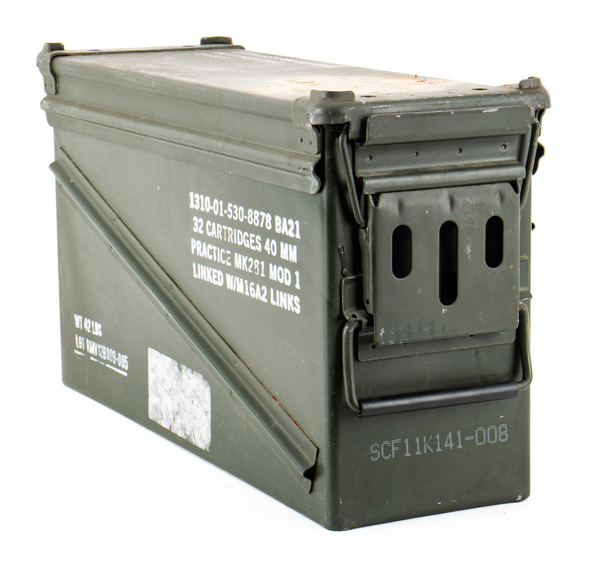 U.S. G.I. 40mm US Military Surplus Ammo Can