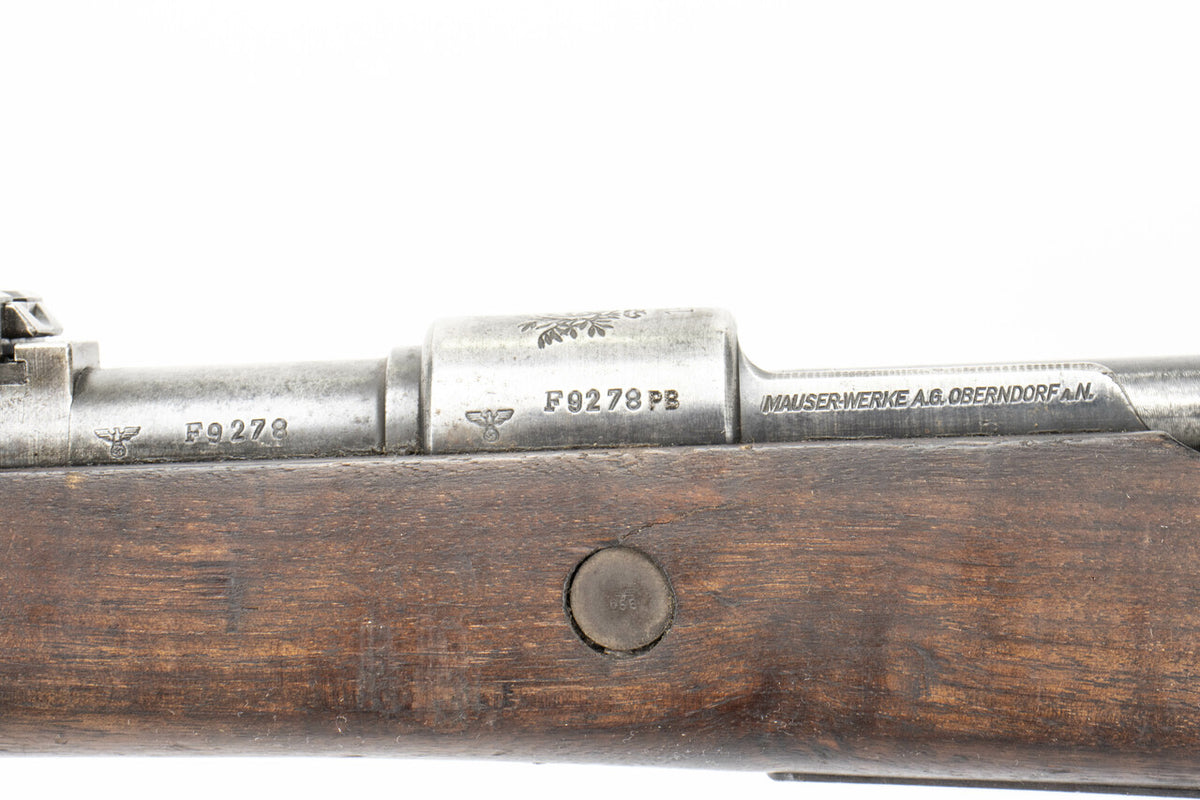 German K98 M937B 8mm Mauser w/ Portuguese Crest - 7