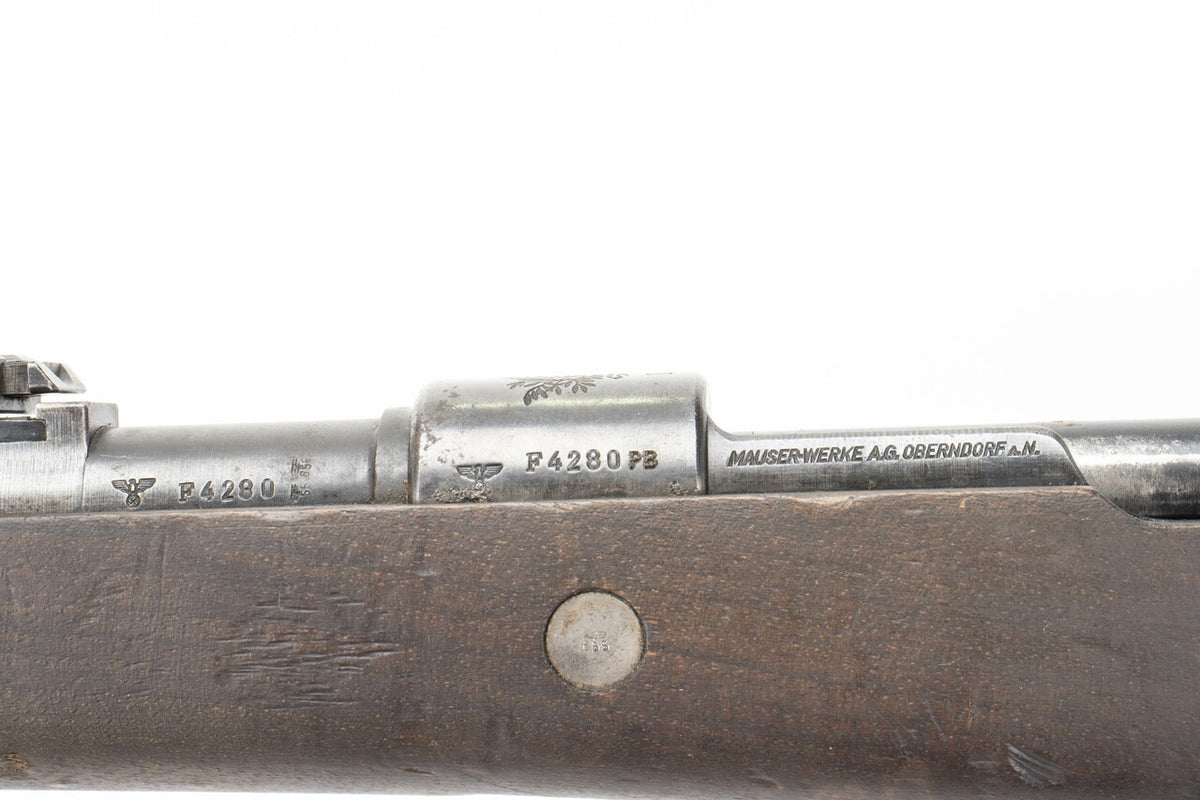 German K98 M937B 8mm Mauser w/ Portuguese Crest - 6