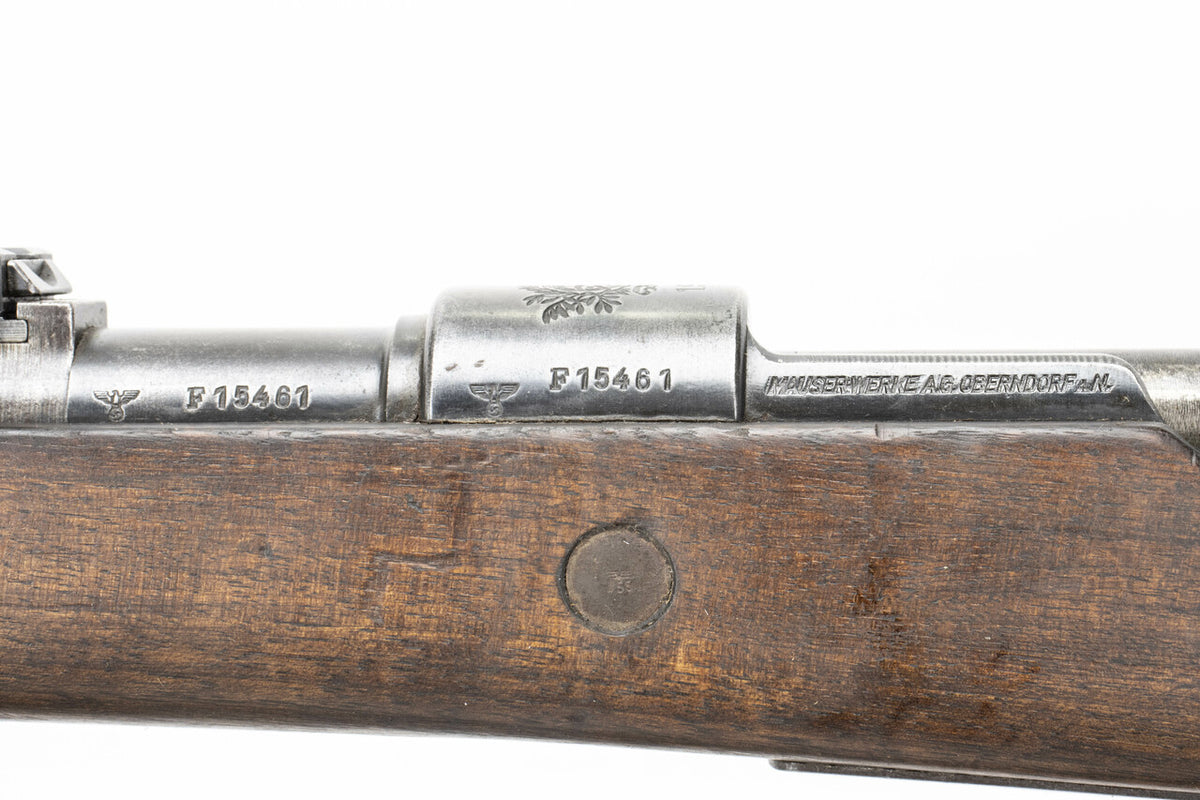 German K98 M937B 8mm Mauser w/ Portuguese Crest - 2
