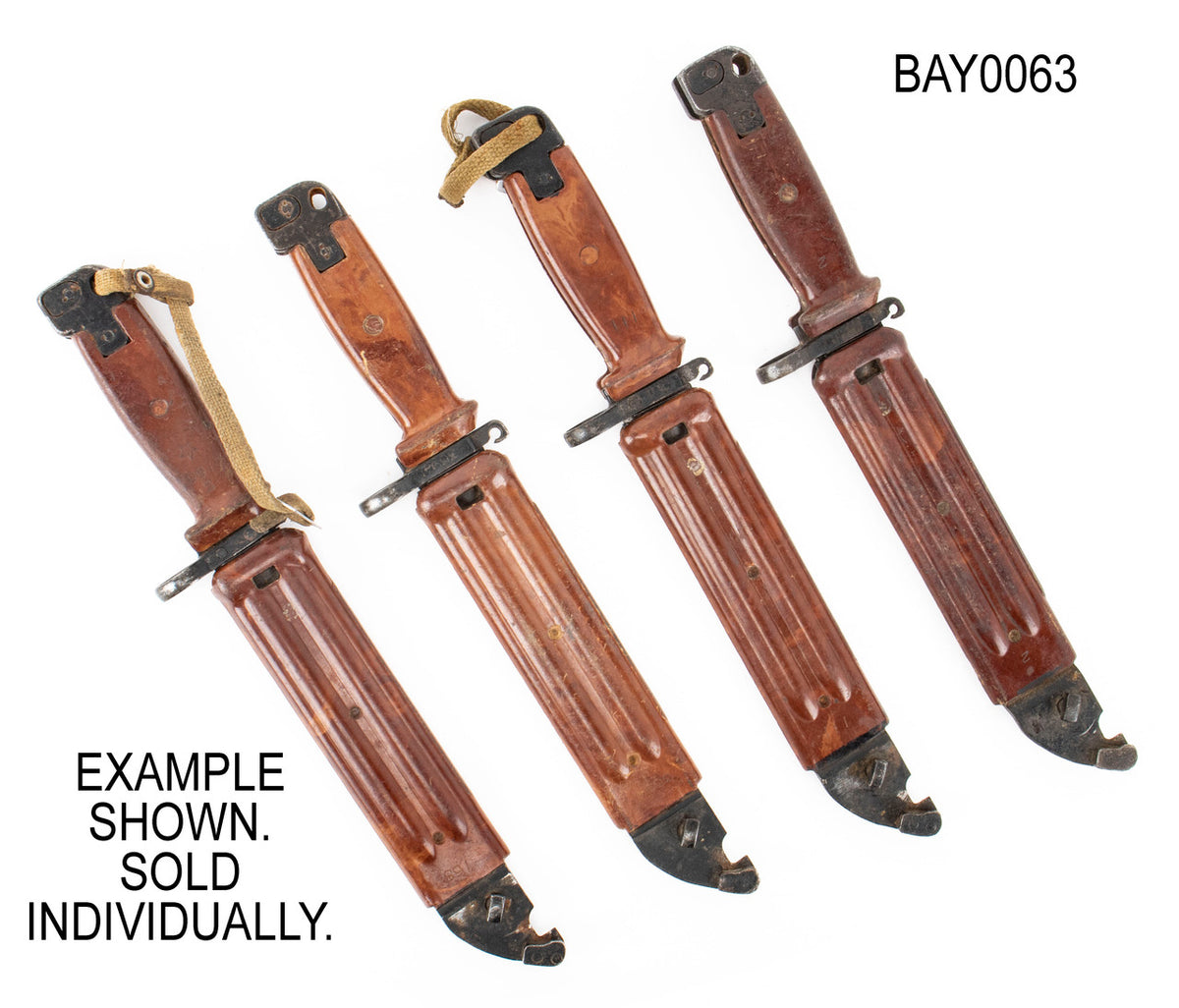 Russian Tula 6x4 AKM Type 2 Bayonet Matching w/ Scabbard, Star