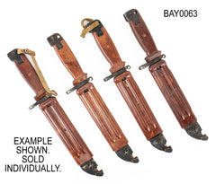 Russian Tula 6x4 AKM Type 2 Bayonet Matching w/ Scabbard, Star