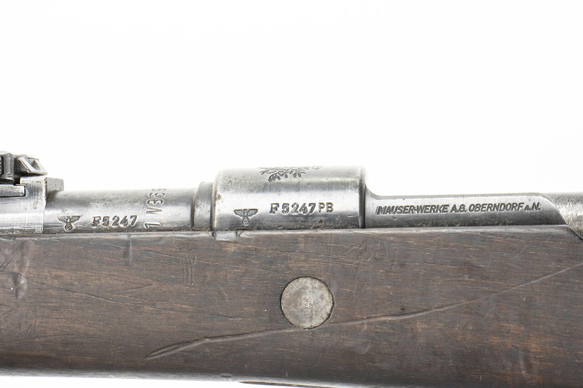 German K98 M937B 8mm Mauser w/ Portuguese Crest - 16