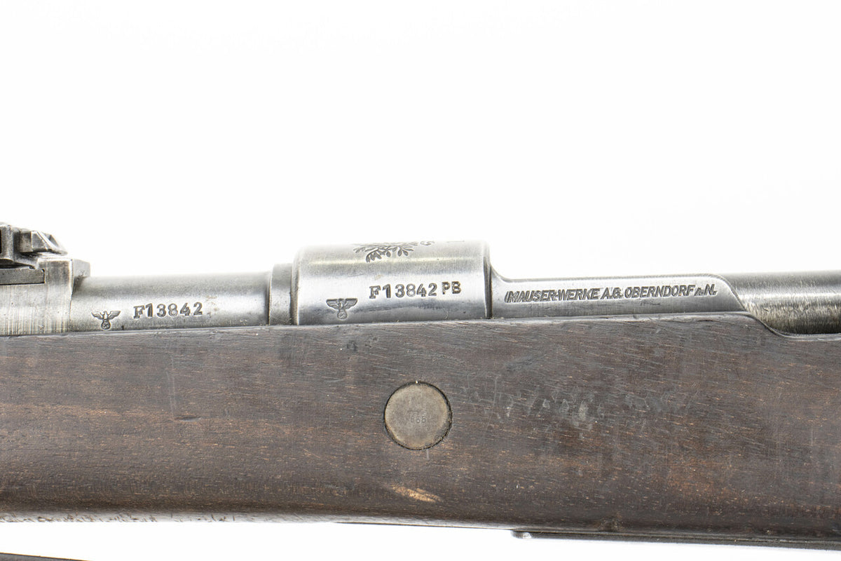 German K98 M937B 8mm Mauser w/ Portuguese Crest - 23