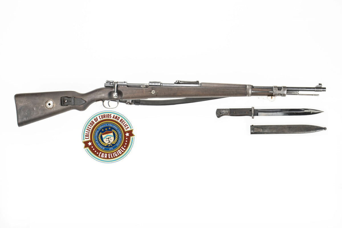 German K98 M937B 8mm Mauser w/ Portuguese Crest - 31