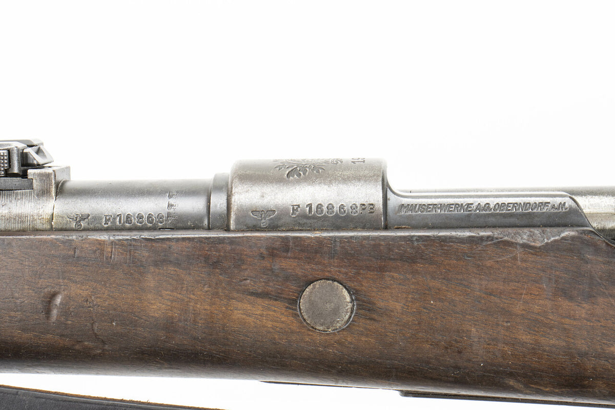 German K98 M937B 8mm Mauser w/ Portuguese Crest - 29