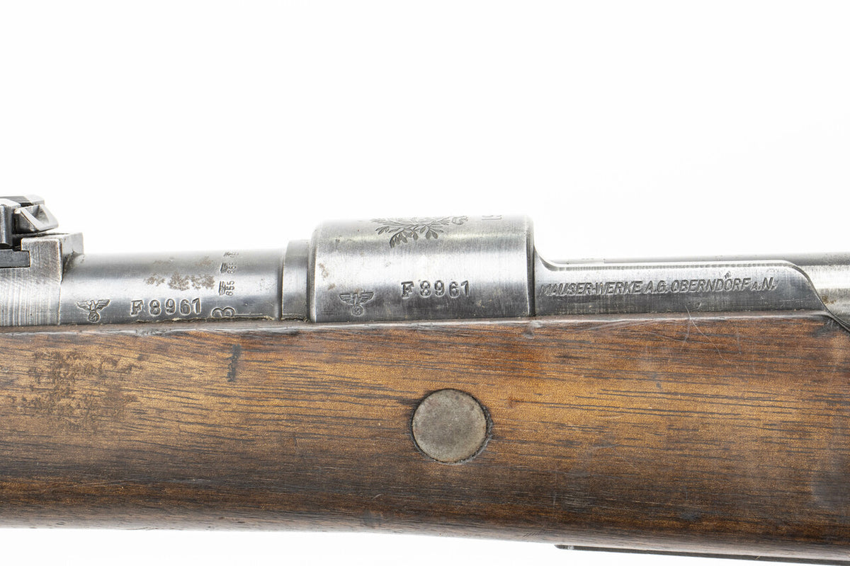 German K98 M937B 8mm Mauser w/ Portuguese Crest - 28