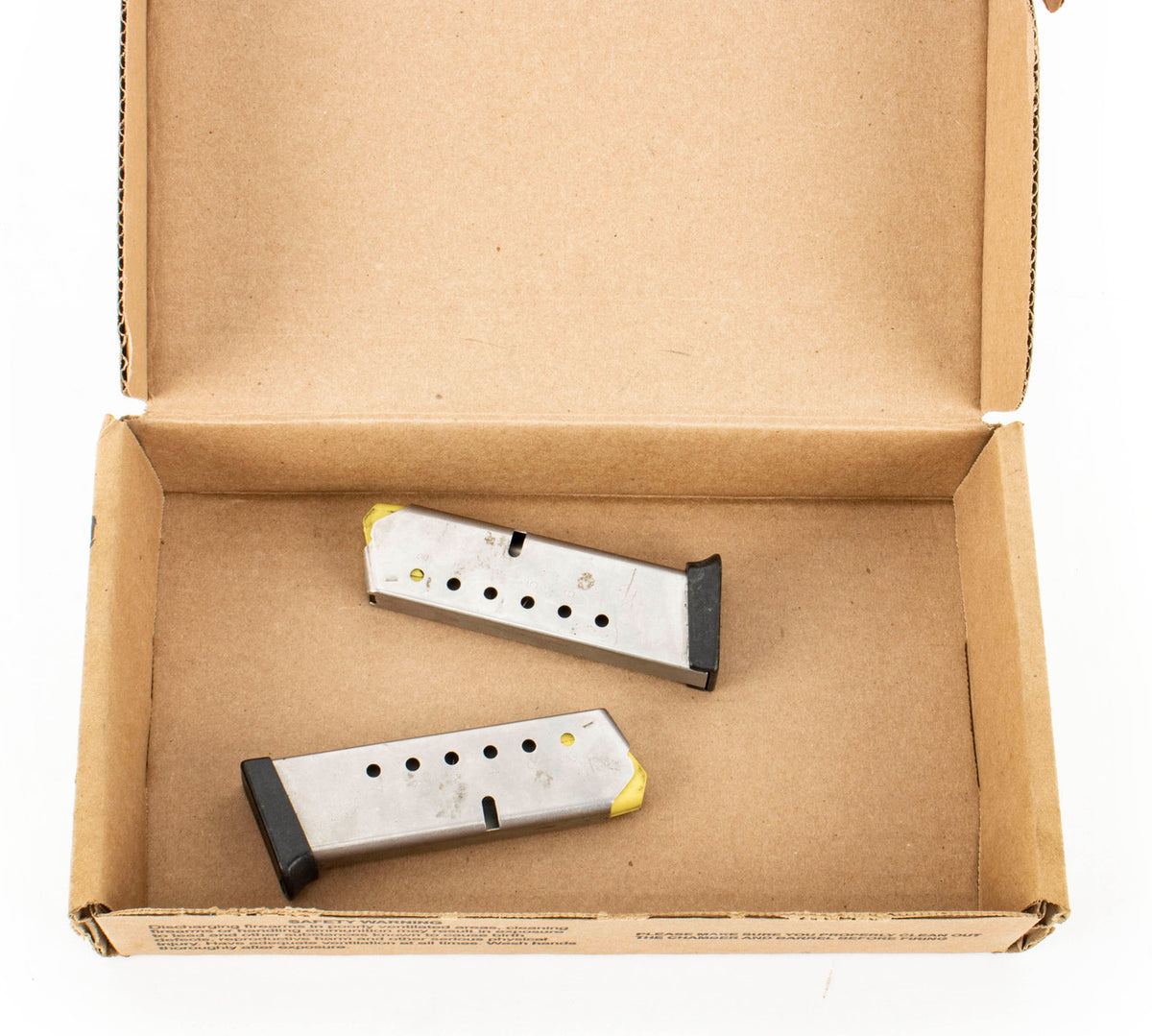 S&W 4516 Factory Original 45 ACP Magazines – 7rd Single Stack (2x)