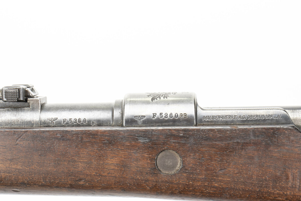 German K98 M937B 8mm Mauser w/ Portuguese Crest - 37