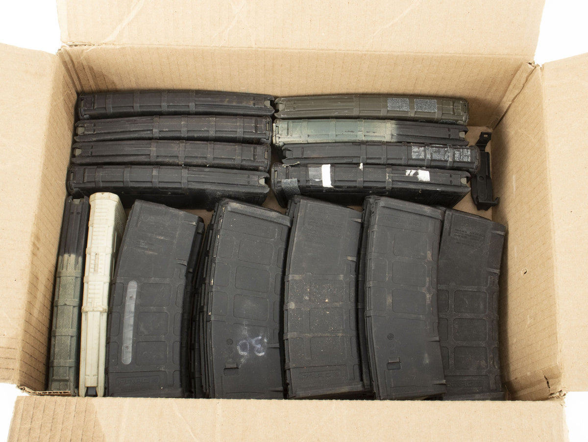 Magpul PMAG 30rd .223 / 5.56x45 – Mixed Colors (24x) – Used