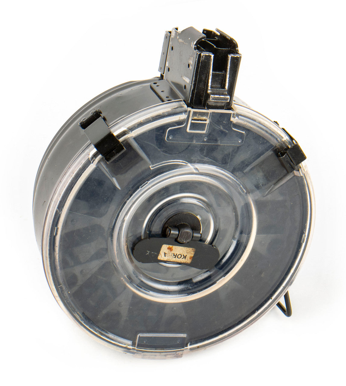 AK-47 7.62x39mm 75rd Detachable Drum Mag – Clear Cover