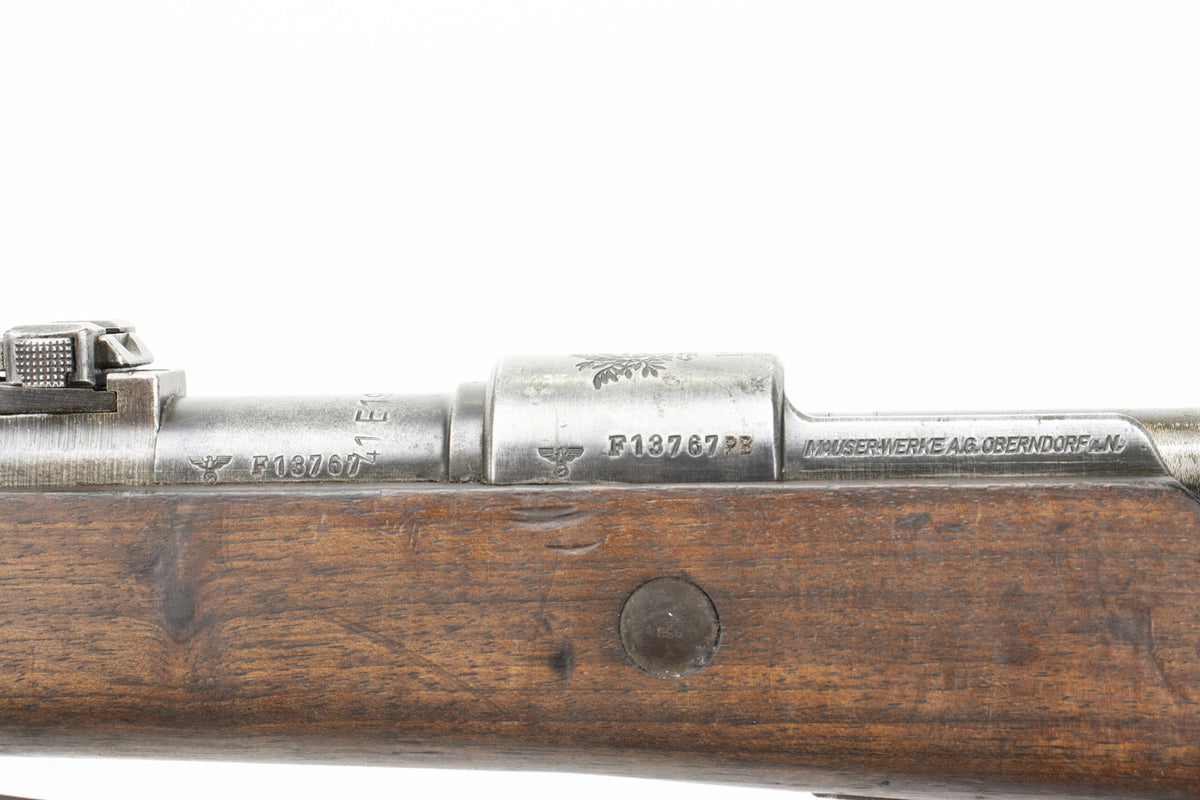 German K98 M937B 8mm Mauser w/ Portuguese Crest - 35