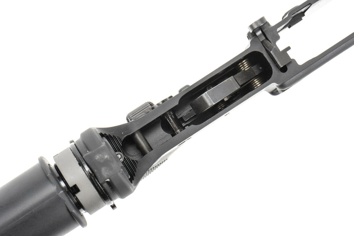 PLUMCRAZY MOD-A Complete Multi-Cal AR-15 Aluminum Lower Receiver w/M4 Buttstock