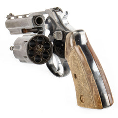 Zastava M83 .357 Magnum Revolver 4 Inch Blued - Fair Condition - Factory Wood Grips
