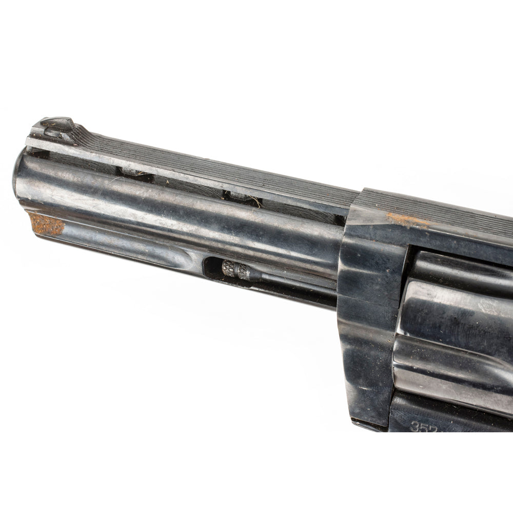 Zastava M83 .357 Magnum Revolver 4 Inch Blued - Fair Condition - Factory Wood Grips