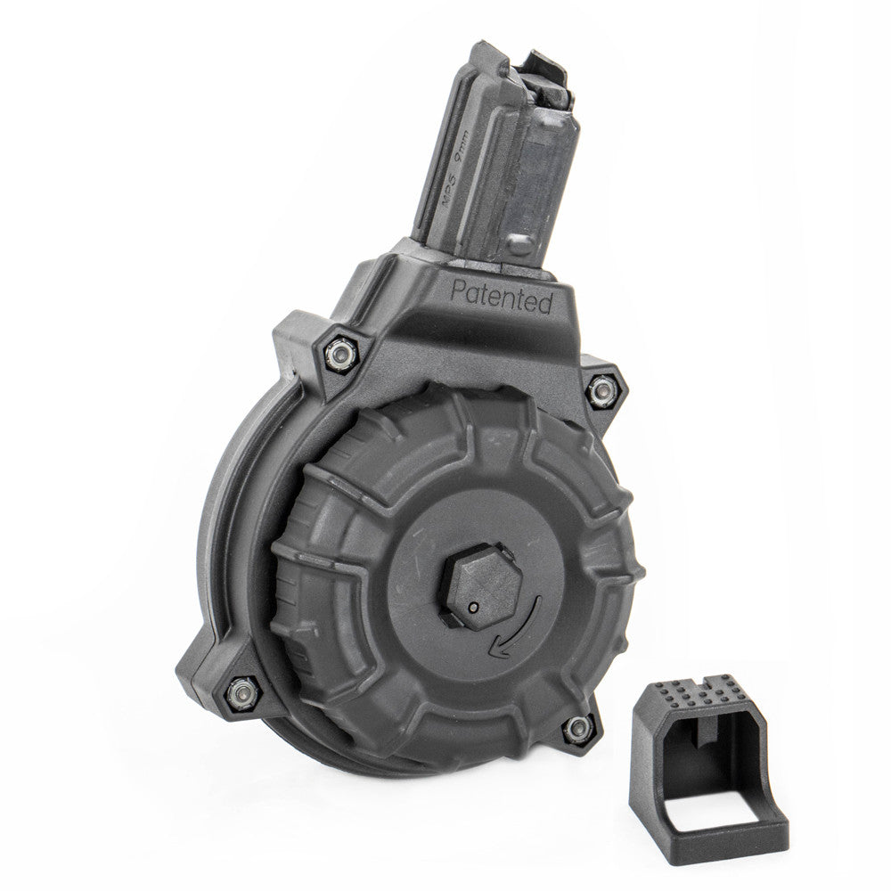 ProMag PTR MP5/PTR9 9mm Black Polymer 50rd Drum