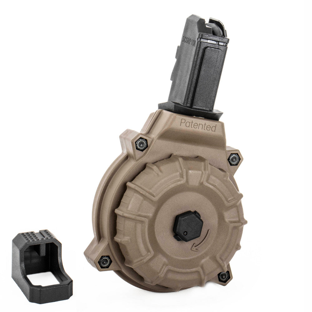 ProMag CZ Scorpion 9mm FDE Polymer 50rd Drum