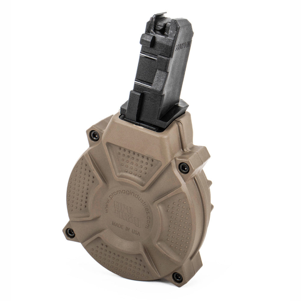 ProMag CZ Scorpion 9mm FDE Polymer 50rd Drum