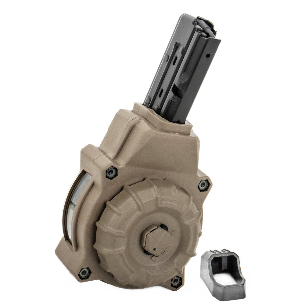 ProMag FN 5.7x28mm AR-15 FDE Polymer 50rd Drum
