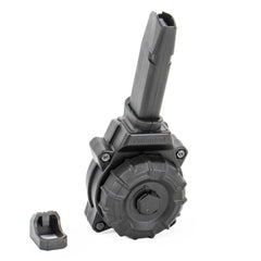 ProMag Glock  9mm Luger 43X, 48 30rd Black Drum