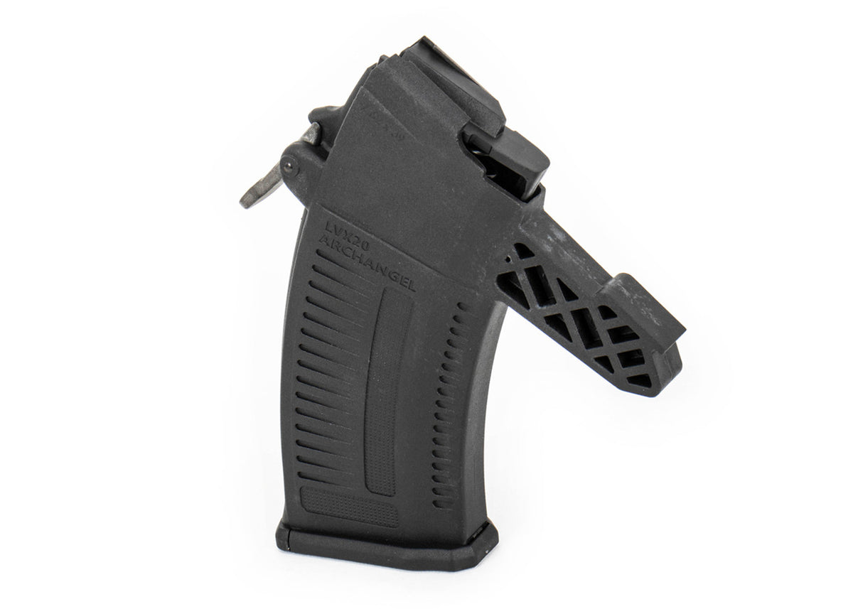 ProMag 7.62x39mm 20rd Archangel LVX Mag SKS Black Polymer Magazine w/Lever Release