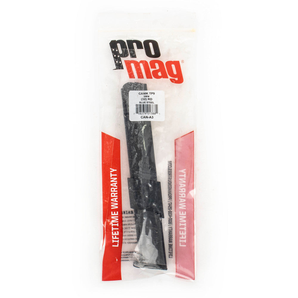 ProMag 9mm Luger 32rd Canik  TP9 Black Oxide Magazine
