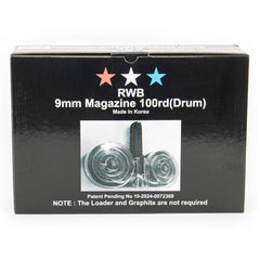 RWB 100Rd Glock 9mm Dual Drum
