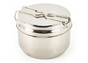 Czech 3-PC Stainless Steel Mess Kit - Like New