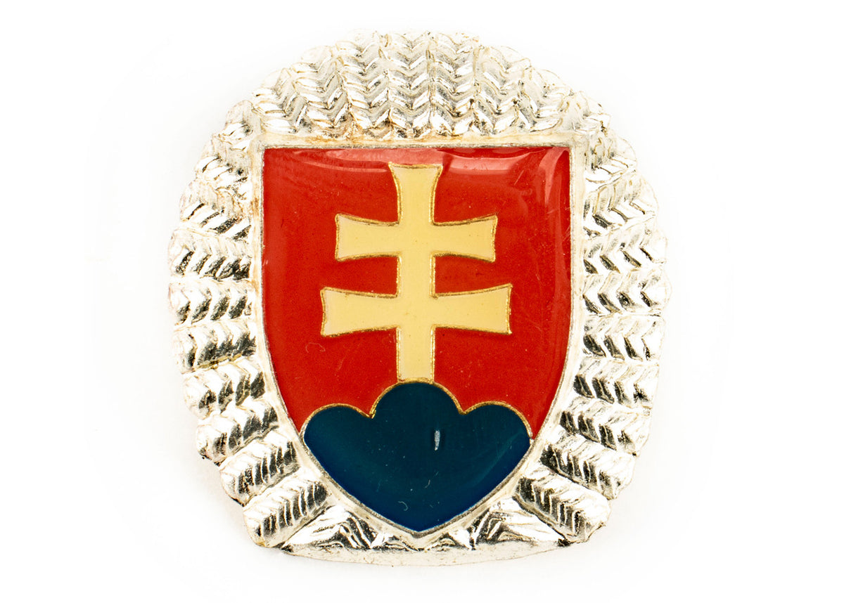 Czech Gold/Silver Cap Insignia - Surplus