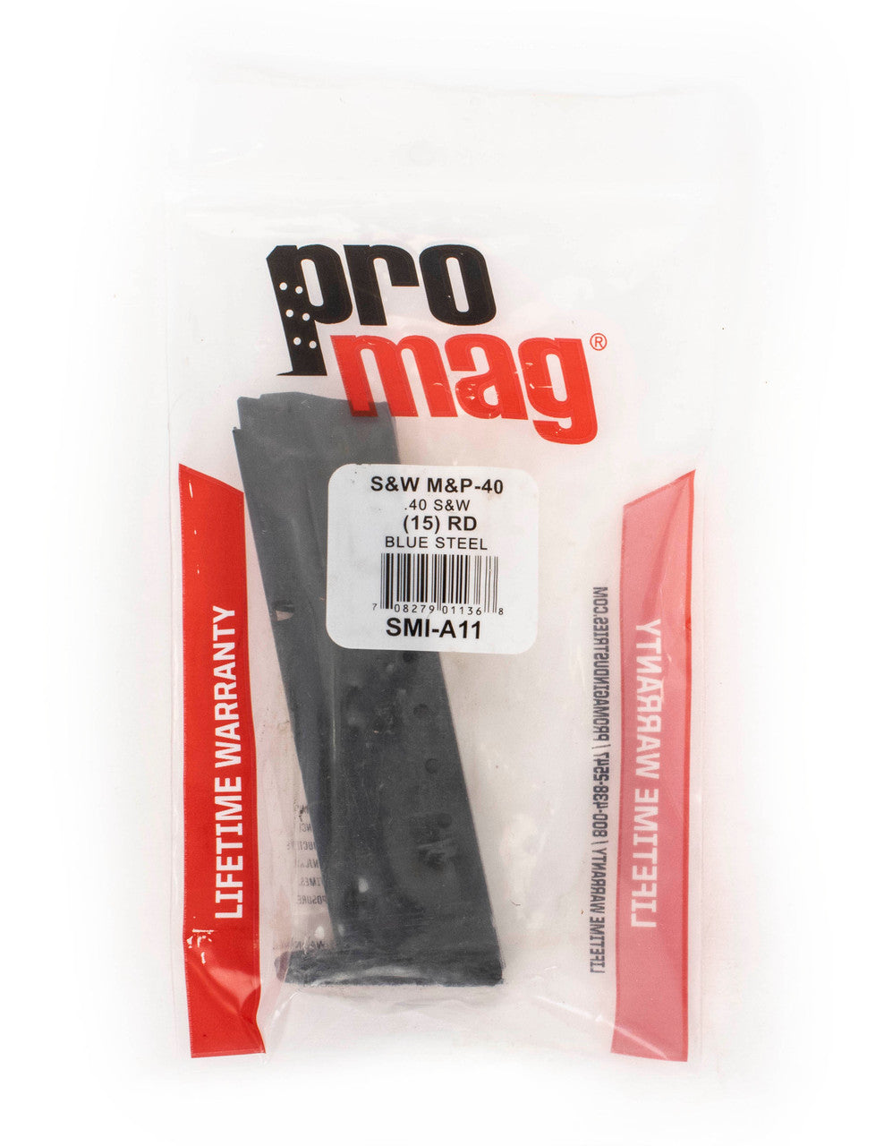 ProMag S&W M&P 40 .40 S&W Magazine 15rd Blued Steel