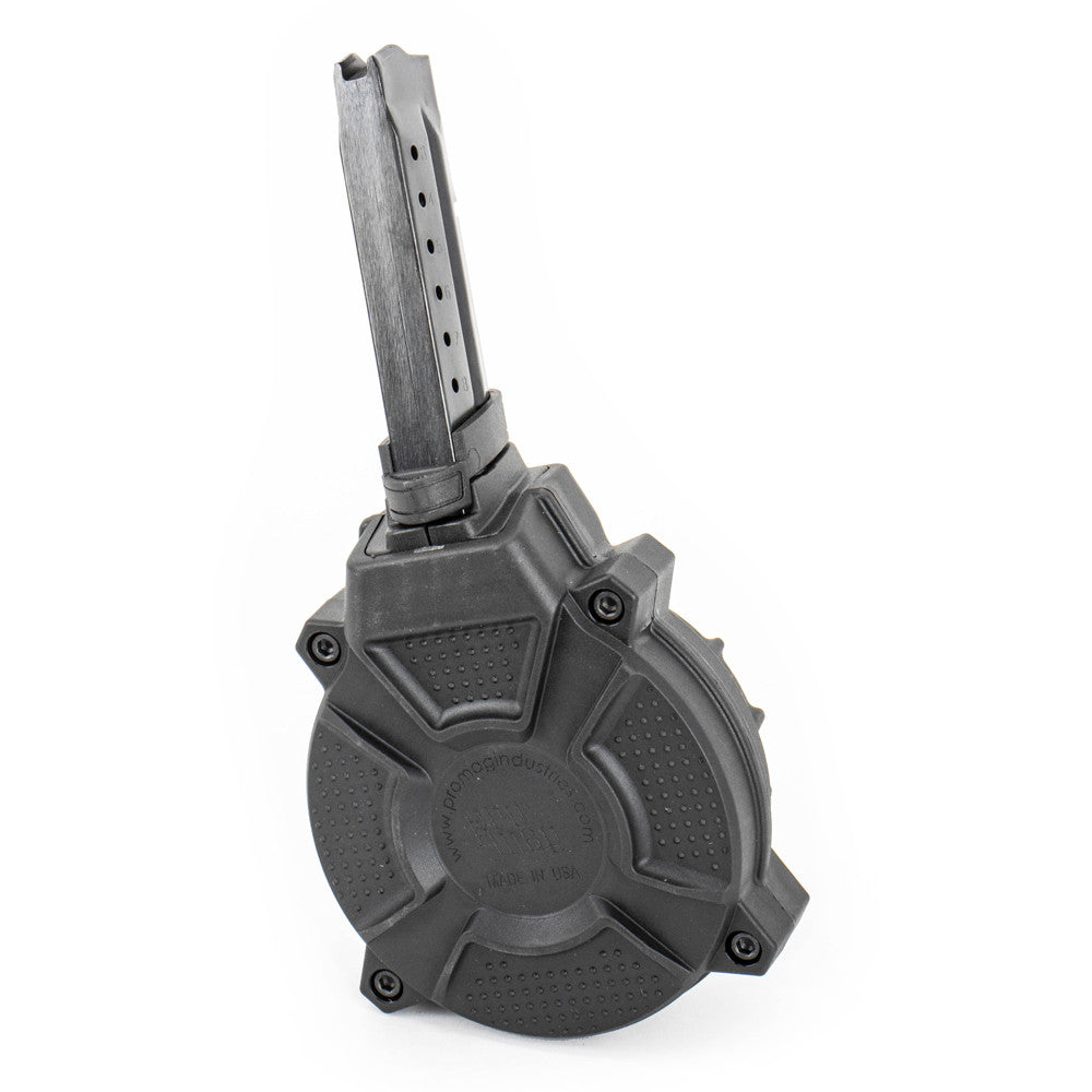 ProMag S&W Shield 9mm 50 Round Drum Magazine Black Polymer