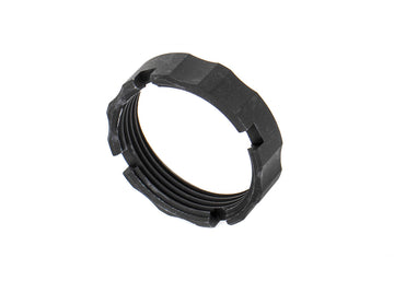 FOSTECH LITE CASTLE NUT (ALUMINUM) (BLACK)