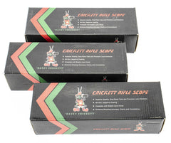 Crickett Rifle 4x32 Scope w/ Rings - 3 Pack