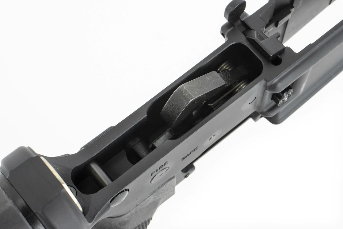 Del-Ton AR-15 5.56x45mm NATO Complete Lower Receiver with Fixed Mil-Spec Stock