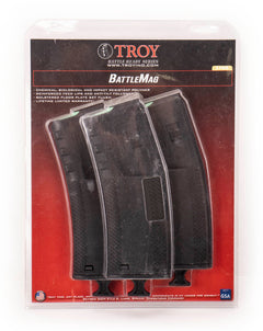 Troy Industries BattleMag Triple Pack 5.56x45mm NATO 30rd Magazine  - 4 Pack